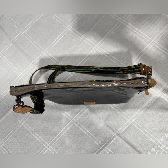 Consuela, downtown Rita, black, multicolor, embroidered floral, Crossbody bag. - Picture 6 of 16